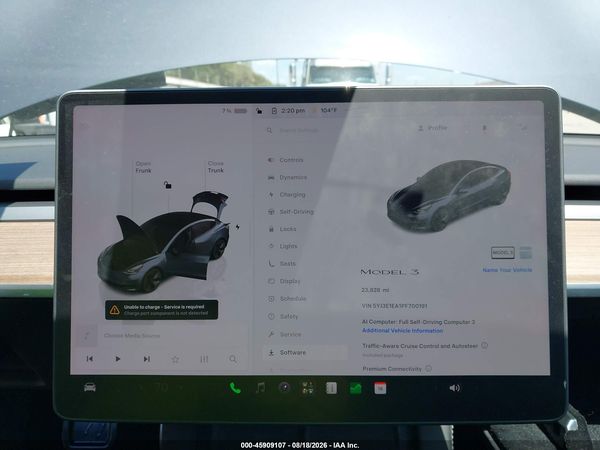 2023 TESLA MODEL 3 REAR-WHEEL DRIVE — I132