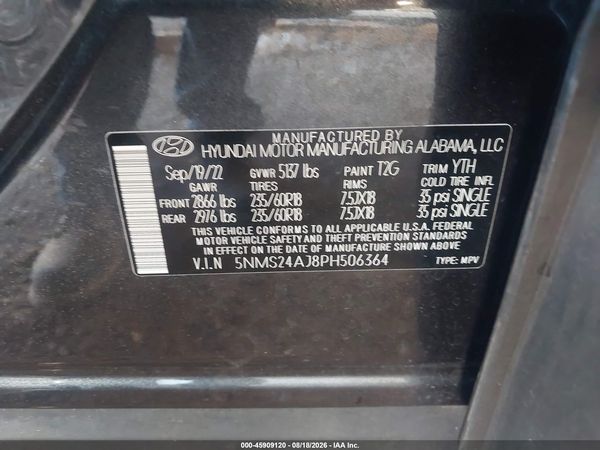2023 HYUNDAI SANTA FE SEL