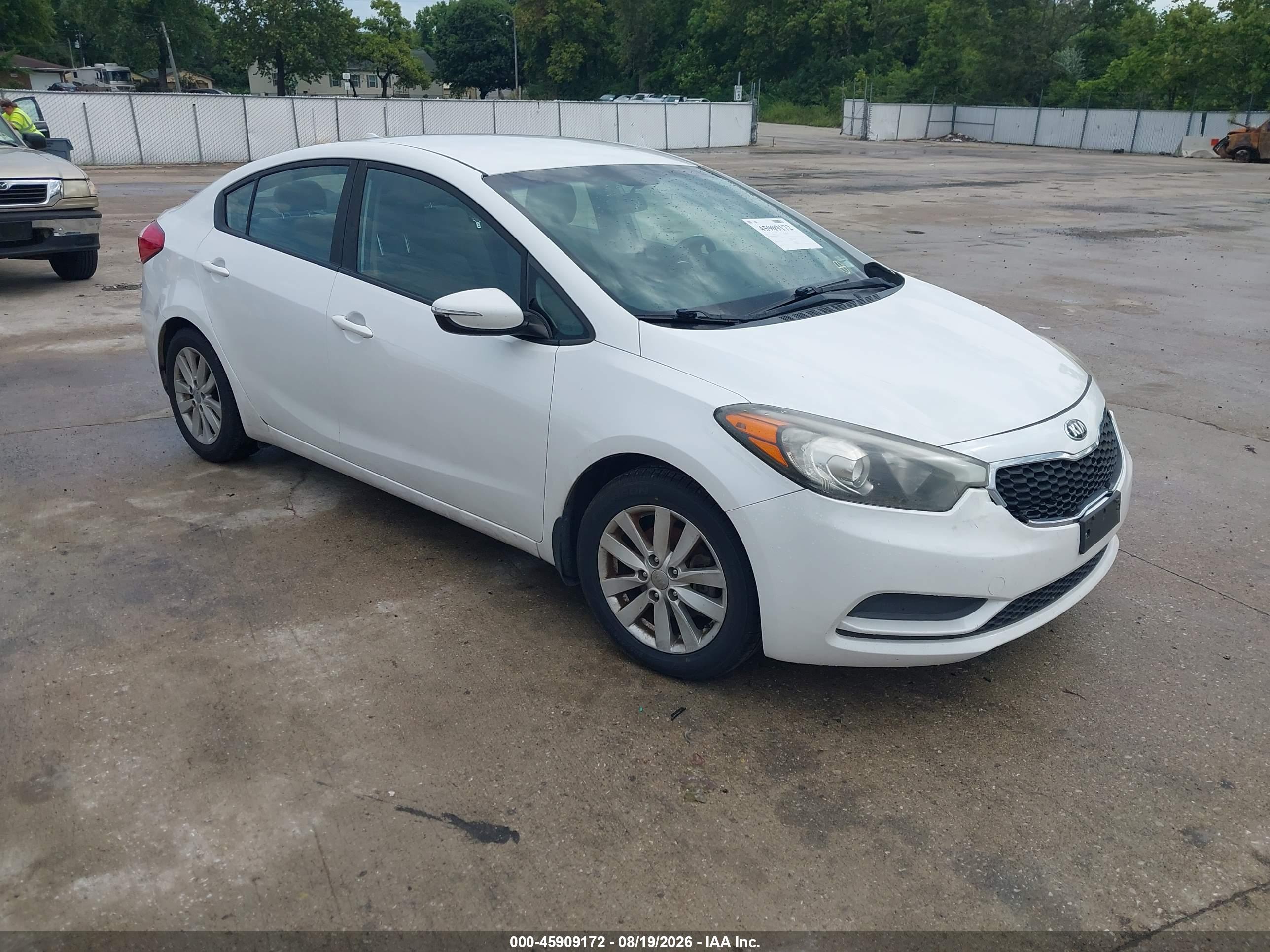 2016 KIA FORTE LX