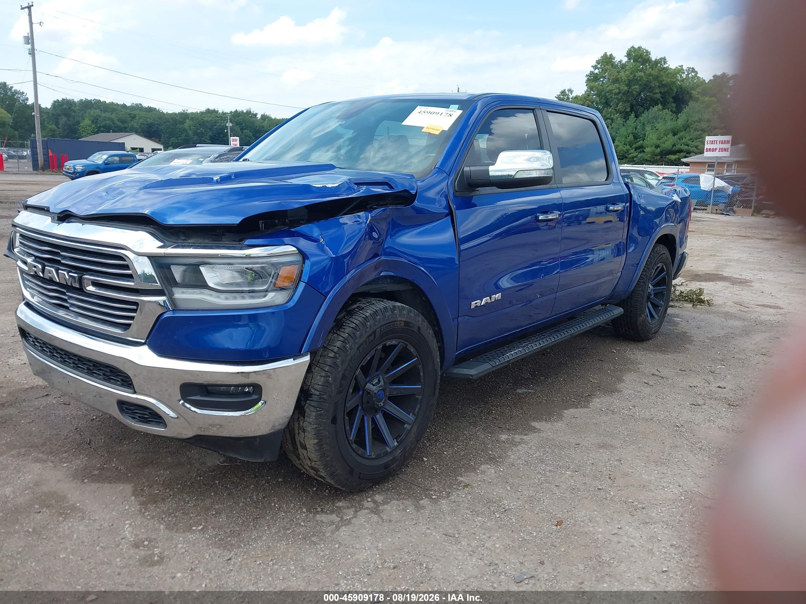 2019 RAM 1500 LARAMIE  4X4 5'7 BOX — I2