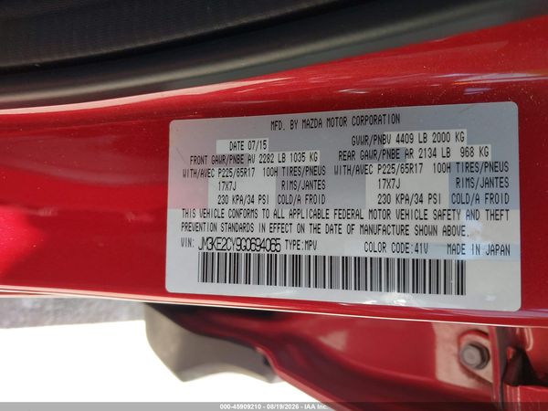2016 MAZDA CX-5 TOURING
