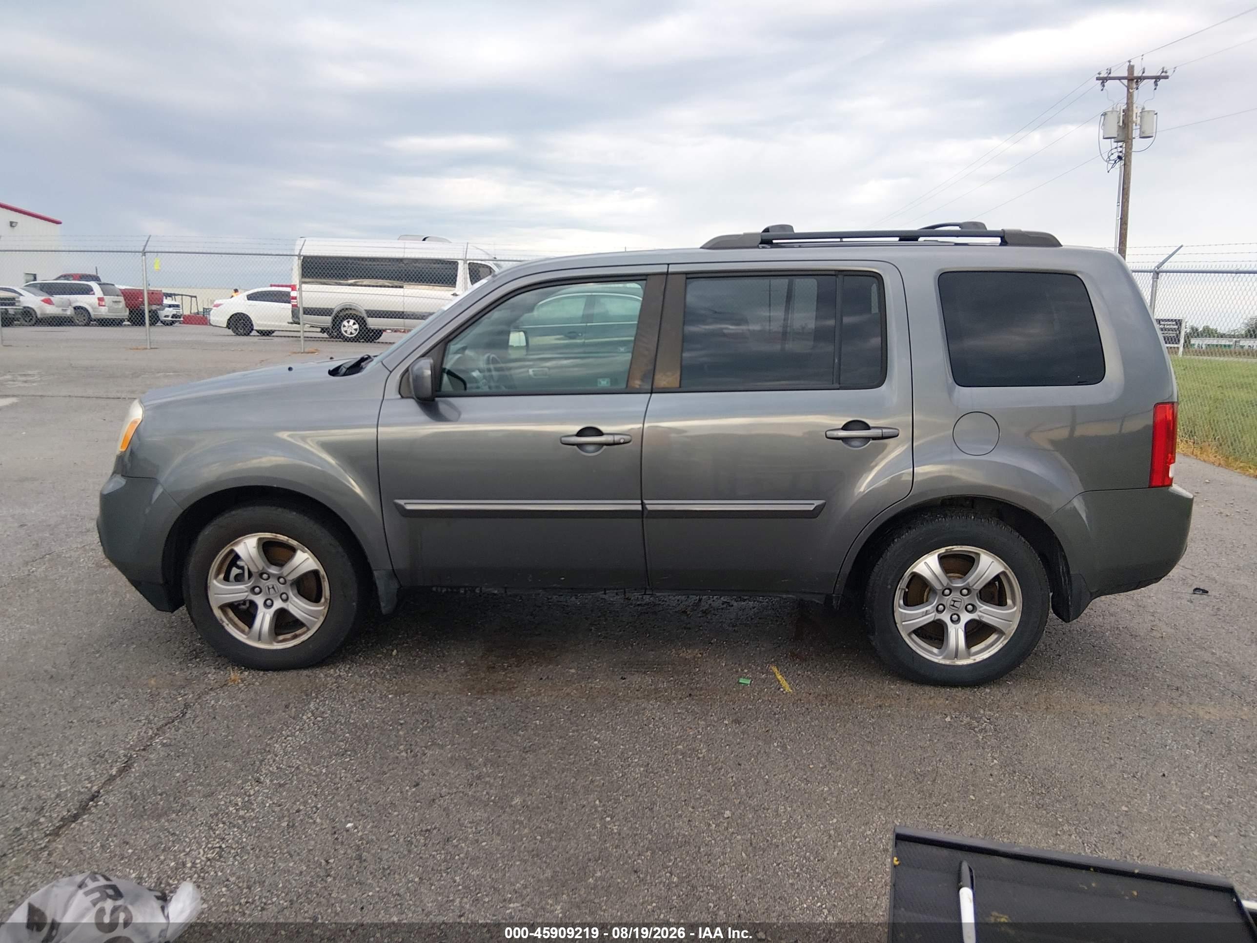 2012 HONDA PILOT EX-L
