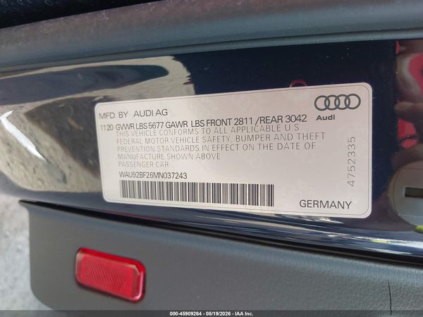 2021 AUDI A6 ALLROAD