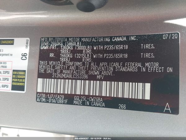 2020 LEXUS RX 350 350 Premium