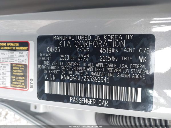 2025 KIA K5 GT-LINE