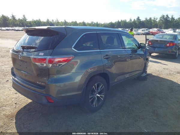 2016 TOYOTA HIGHLANDER XLE V6