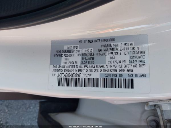 2021 MAZDA CX-9 SPORT
