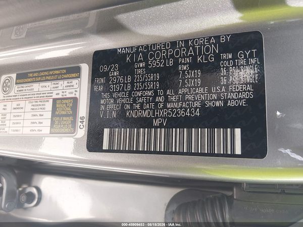 2024 KIA SORENTO PLUG-IN HYBRID SX PRESTIGE