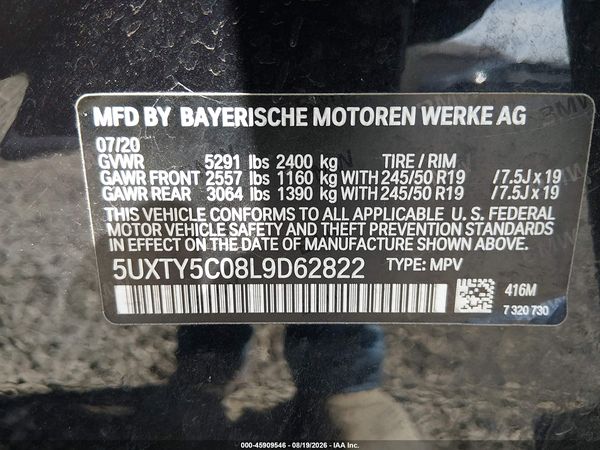 2020 BMW X3 XDRIVE30I