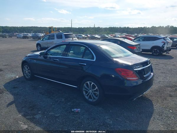 2015 MERCEDES-BENZ C 300 4MATIC