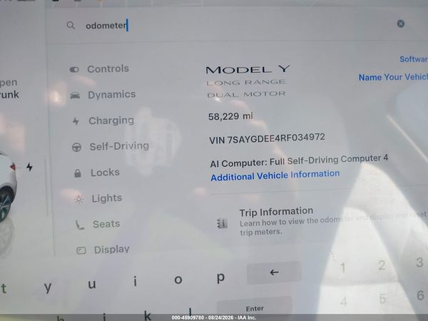 2024 TESLA MODEL Y