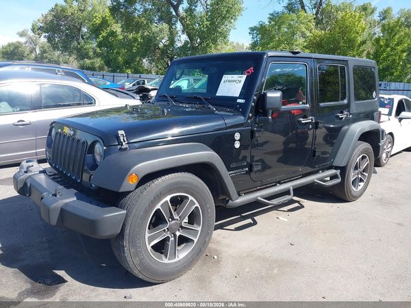2016 JEEP WRANGLER UNLIMITED SPORT