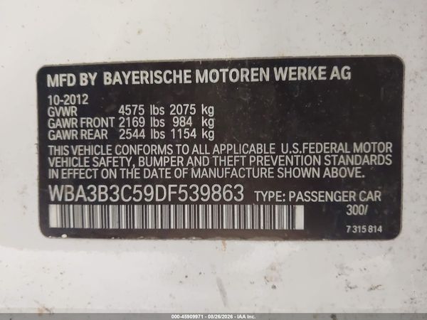 2013 BMW 328I XDRIVE