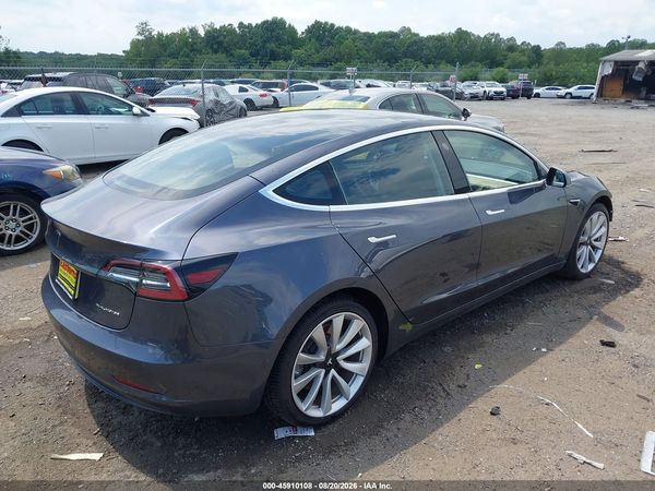 2018 TESLA MODEL 3 LONG RANGE/PERFORMANCE
