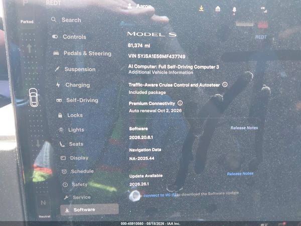 2021 TESLA MODEL S