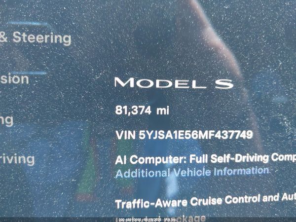 2021 TESLA MODEL S