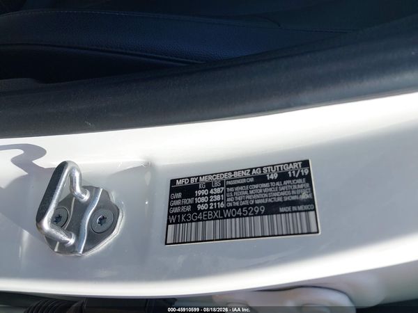 2020 MERCEDES-BENZ A 220 A220