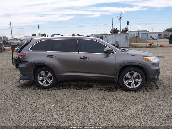 2016 TOYOTA HIGHLANDER LIMITED V6