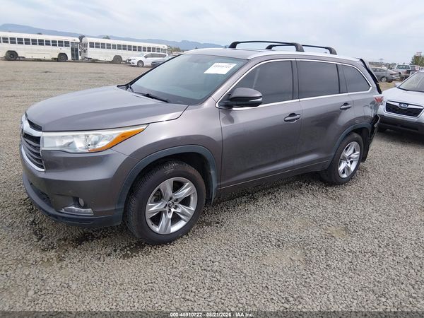 2016 TOYOTA HIGHLANDER LIMITED V6