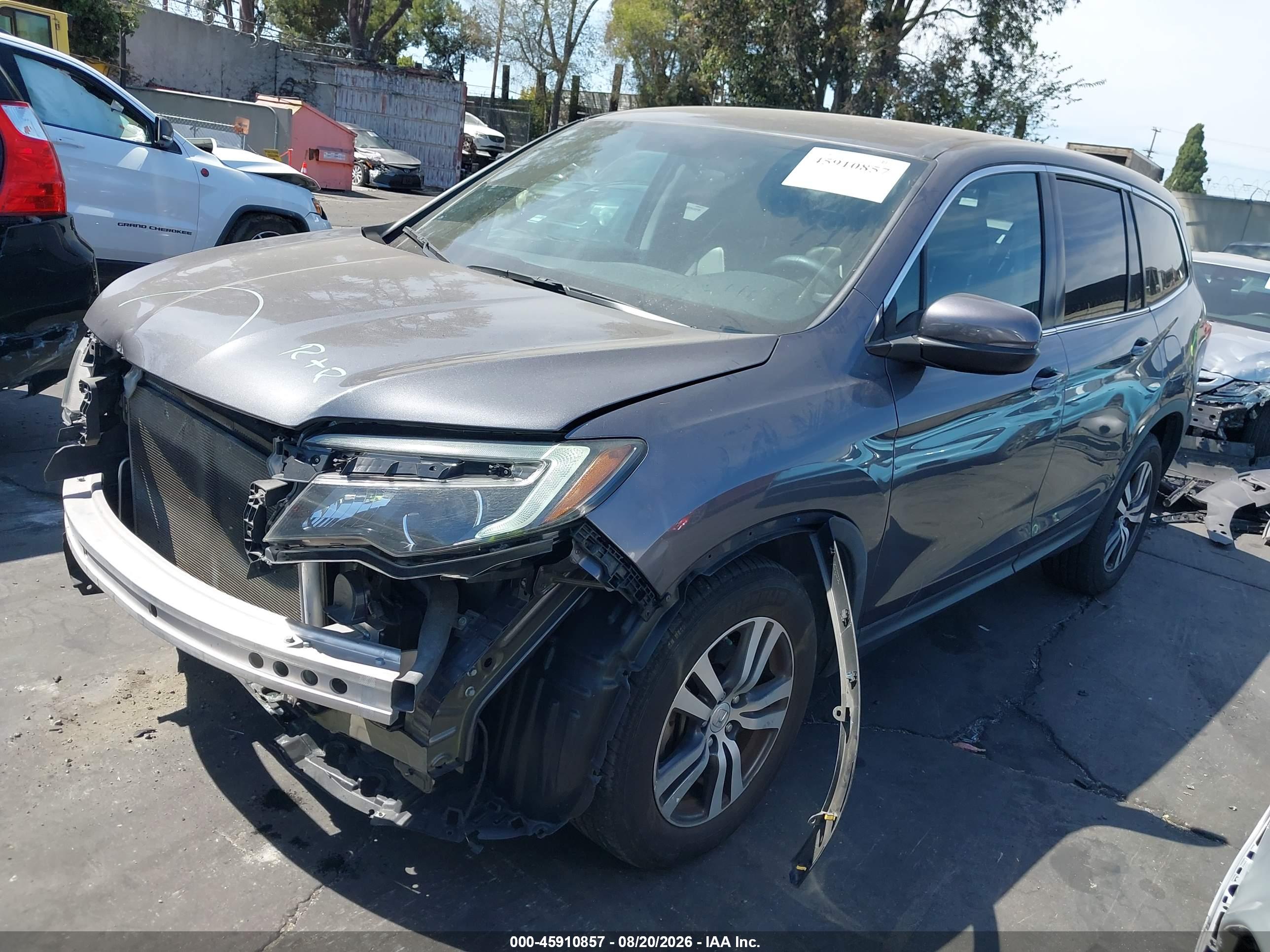 2016 HONDA PILOT EX — I2