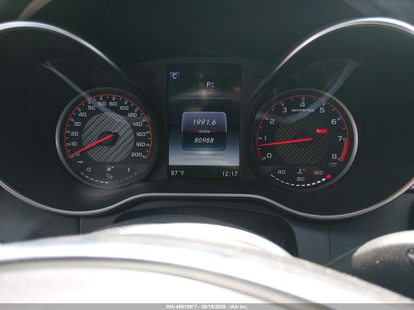 2017 MERCEDES-BENZ AMG C 63 S