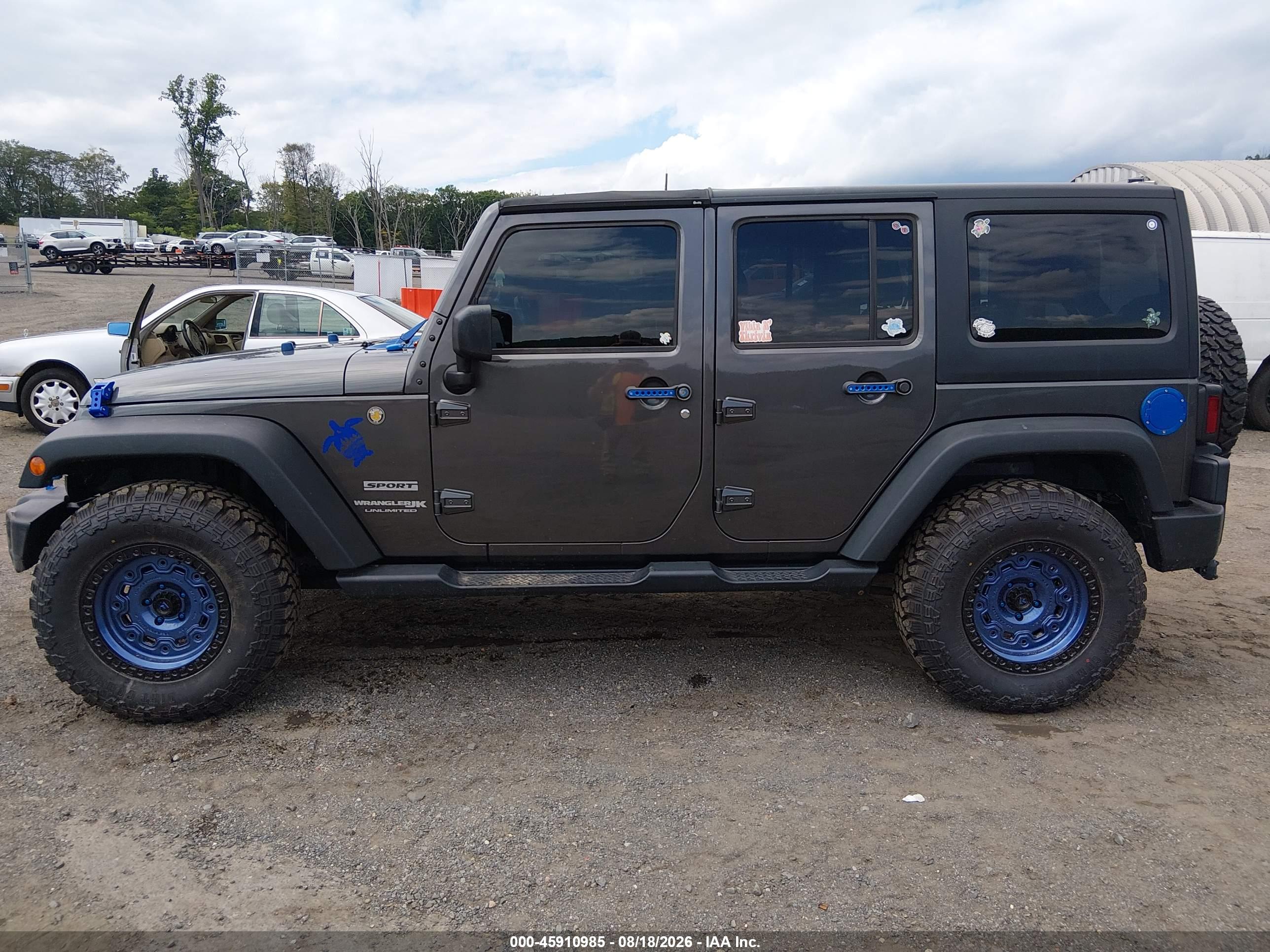 2018 JEEP WRANGLER JK UNLIMITED SPORT S 4X4