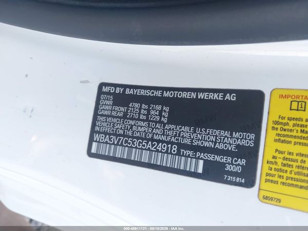 2016 BMW 428I