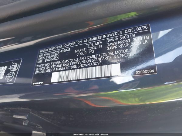 2026 VOLVO XC60 B5 PLUS