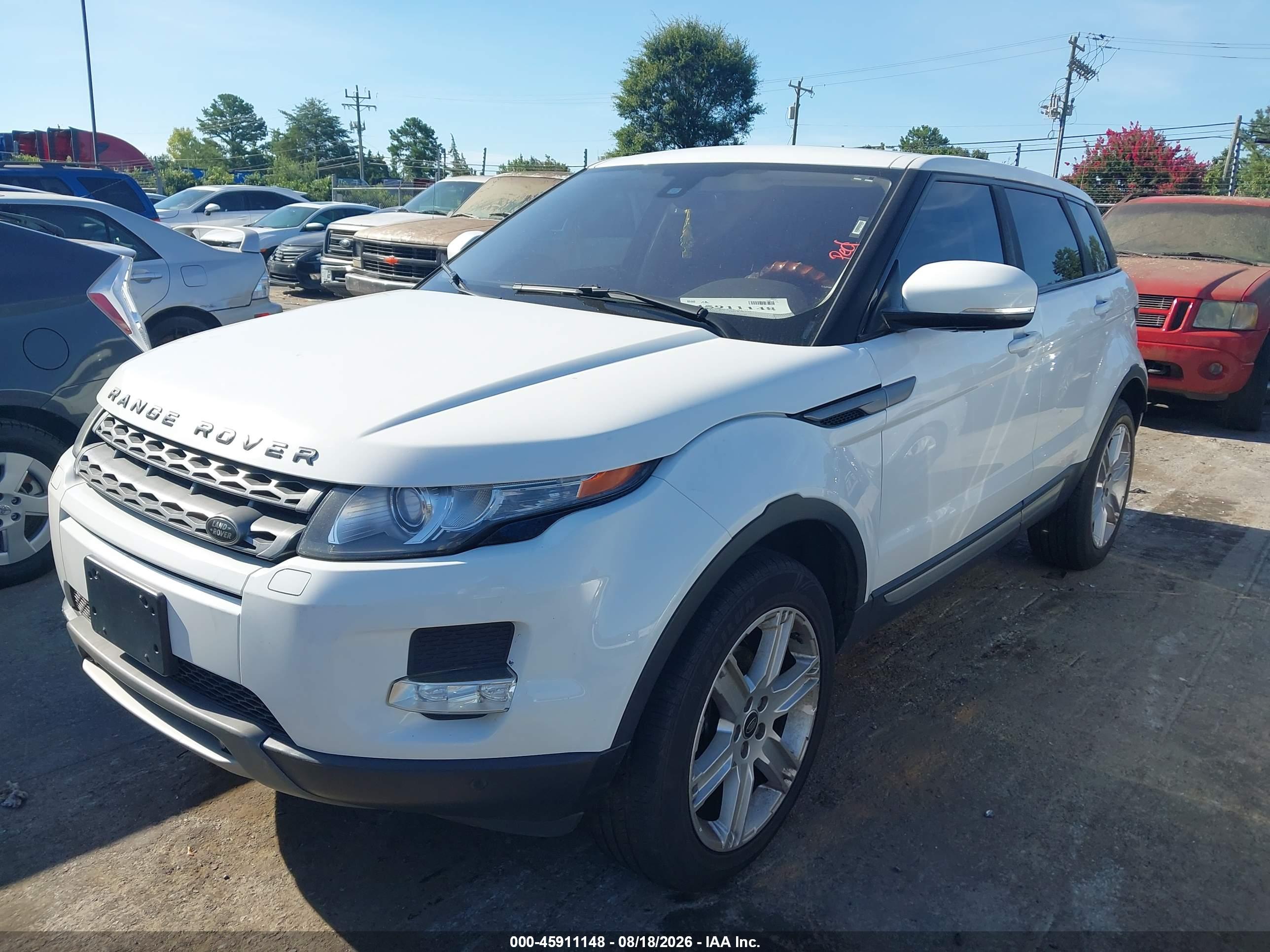 2013 LAND ROVER RANGE ROVER EVOQUE PURE