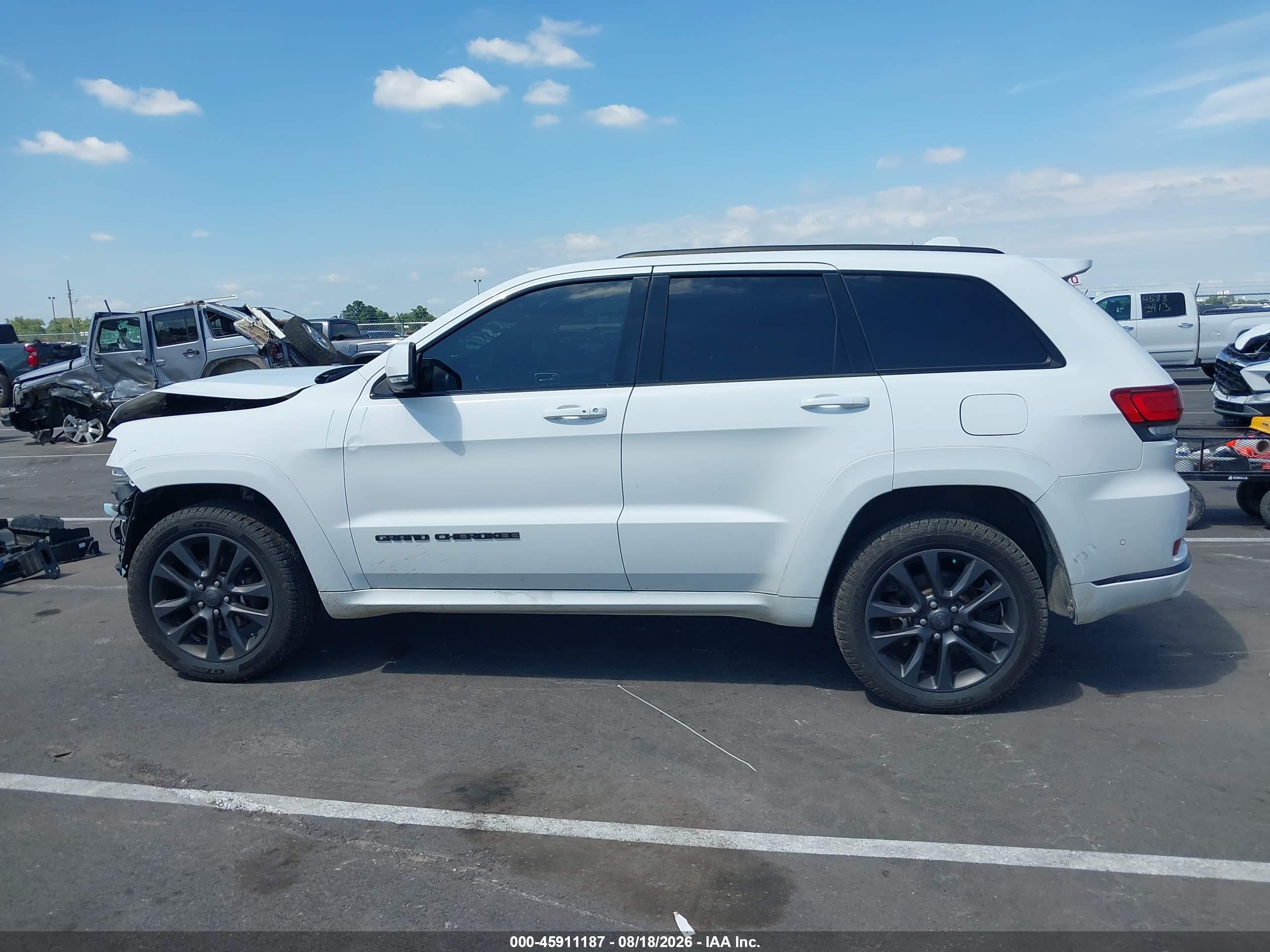 2018 JEEP GRAND CHEROKEE HIGH ALTITUDE 4X4