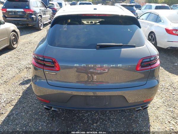 2016 PORSCHE MACAN S