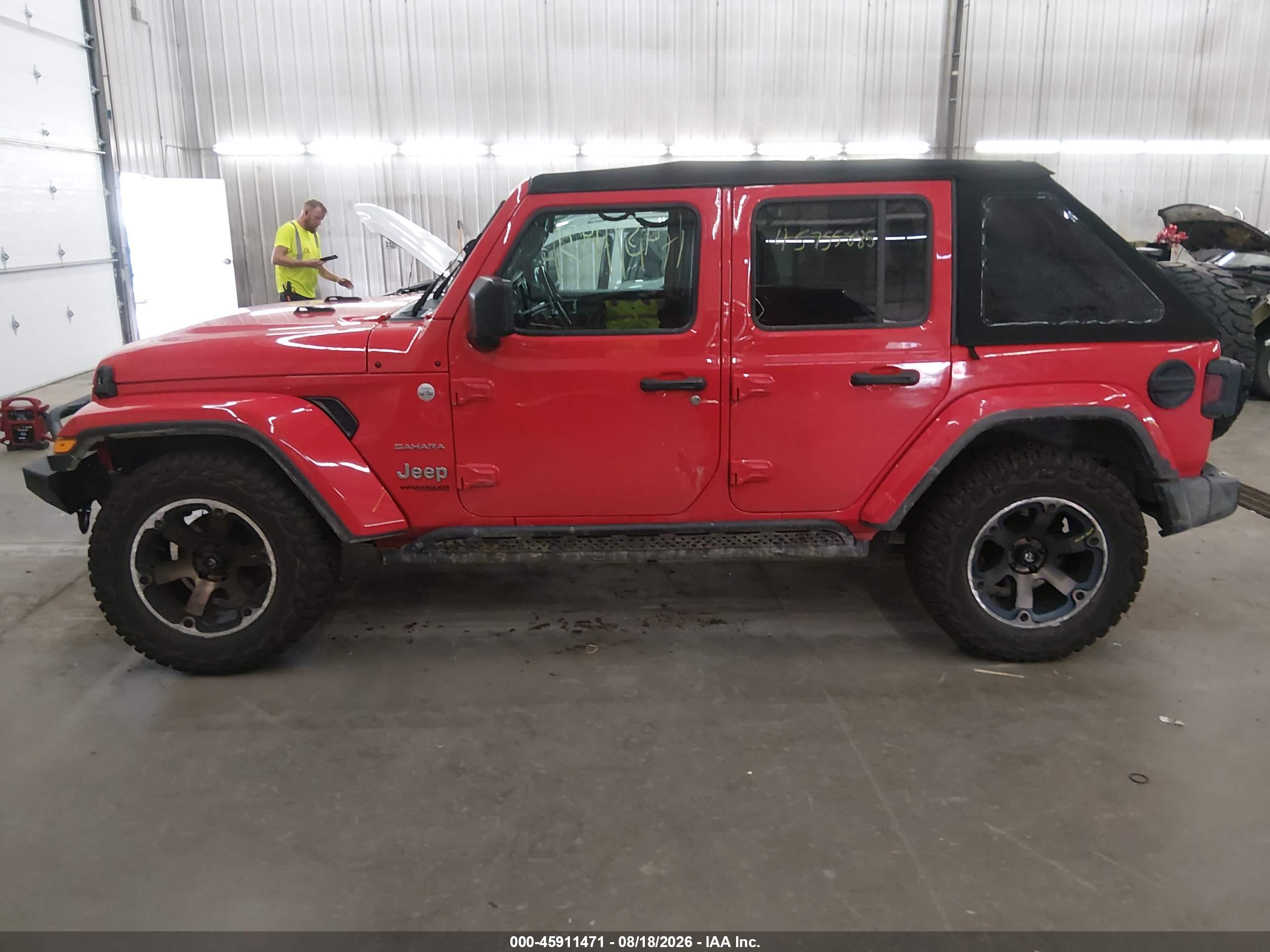 2018 JEEP WRANGLER UNLIMITED SAHARA
