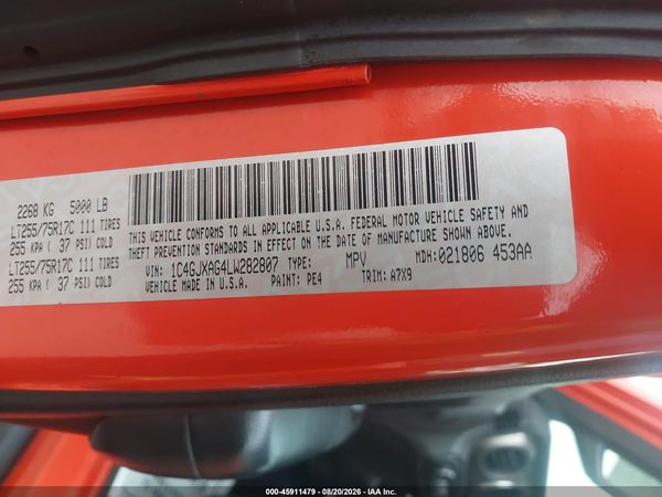 2020 JEEP WRANGLER WILLYS SPORT 4X4