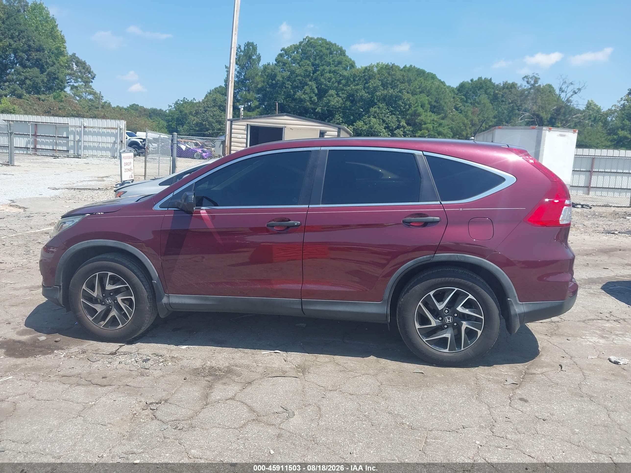 2016 HONDA CR-V SE