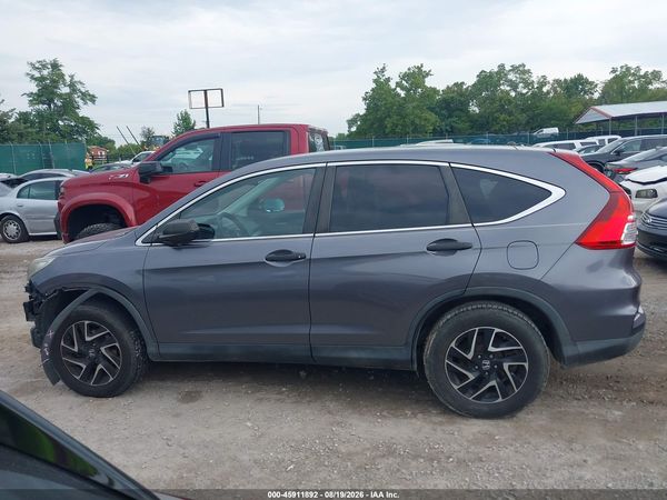 2016 HONDA CR-V SE — I117