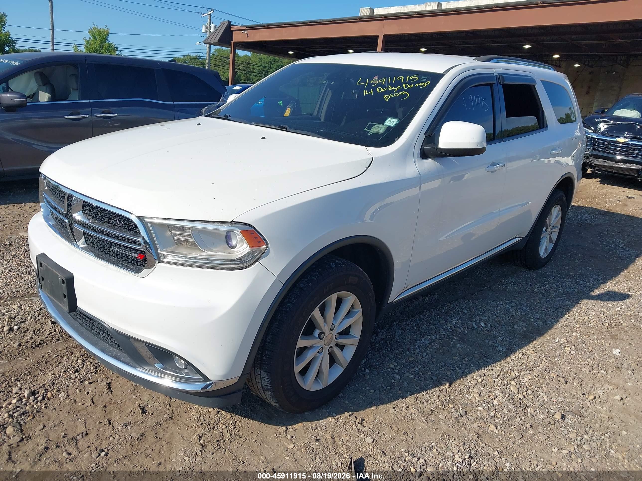 2014 DODGE DURANGO SXT — I2