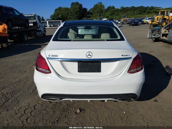 2015 MERCEDES-BENZ C 300 4MATIC