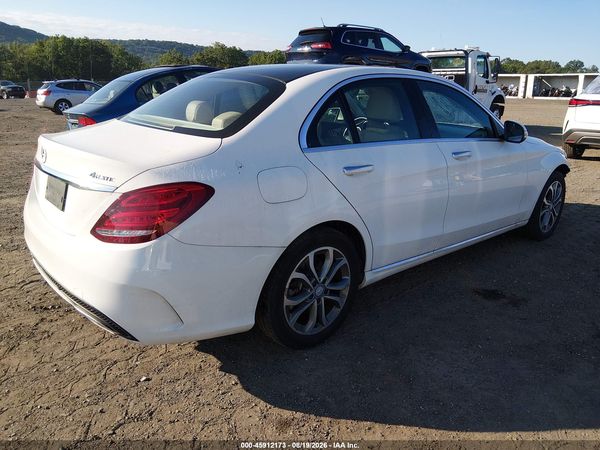2015 MERCEDES-BENZ C 300 4MATIC