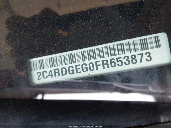 2015 DODGE GRAND CARAVAN R/T