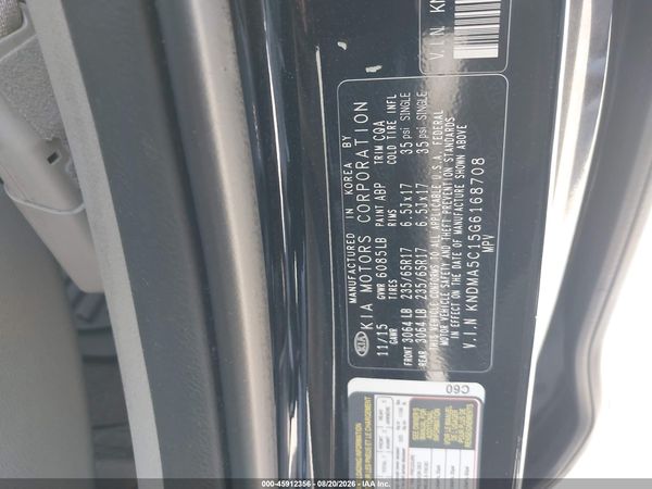 2016 KIA SEDONA L