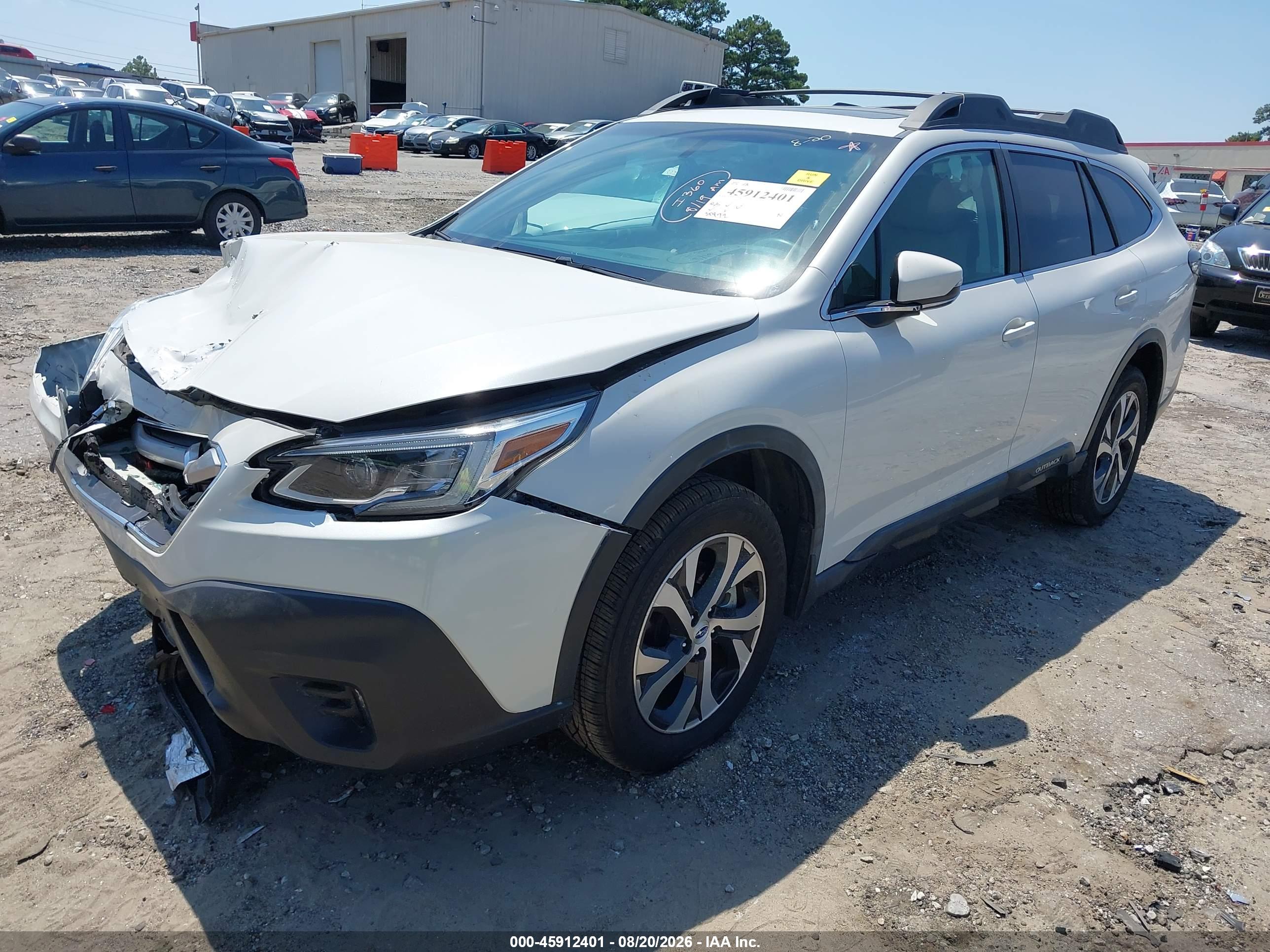 2020 SUBARU OUTBACK LIMITED XT — I2