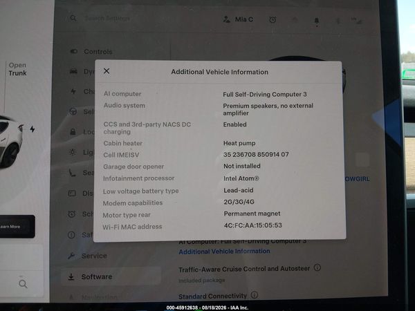 2021 TESLA MODEL 3
