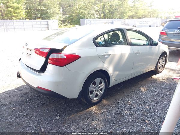 2016 KIA FORTE LX