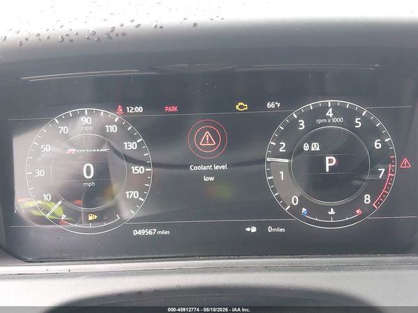 2018 LAND ROVER RANGE ROVER VELAR