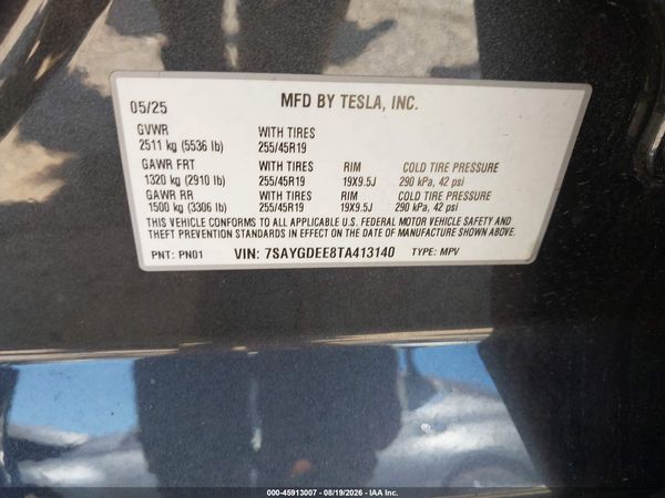 2026 TESLA MODEL Y