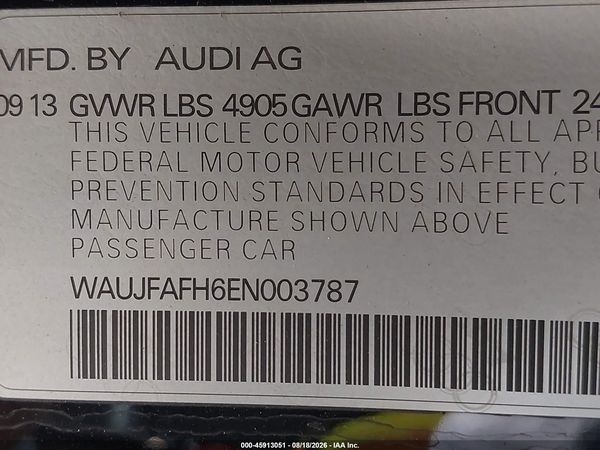 2014 AUDI A5 2.0T PREMIUM