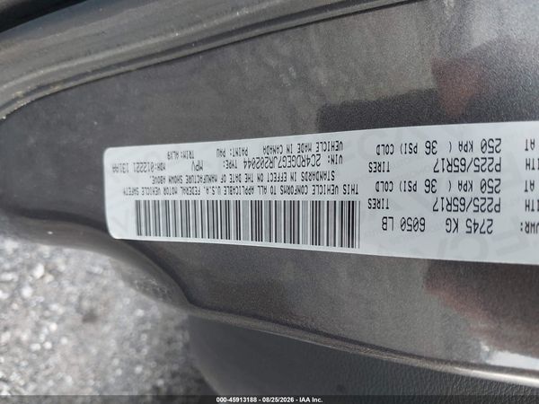 2018 DODGE GRAND CARAVAN GT