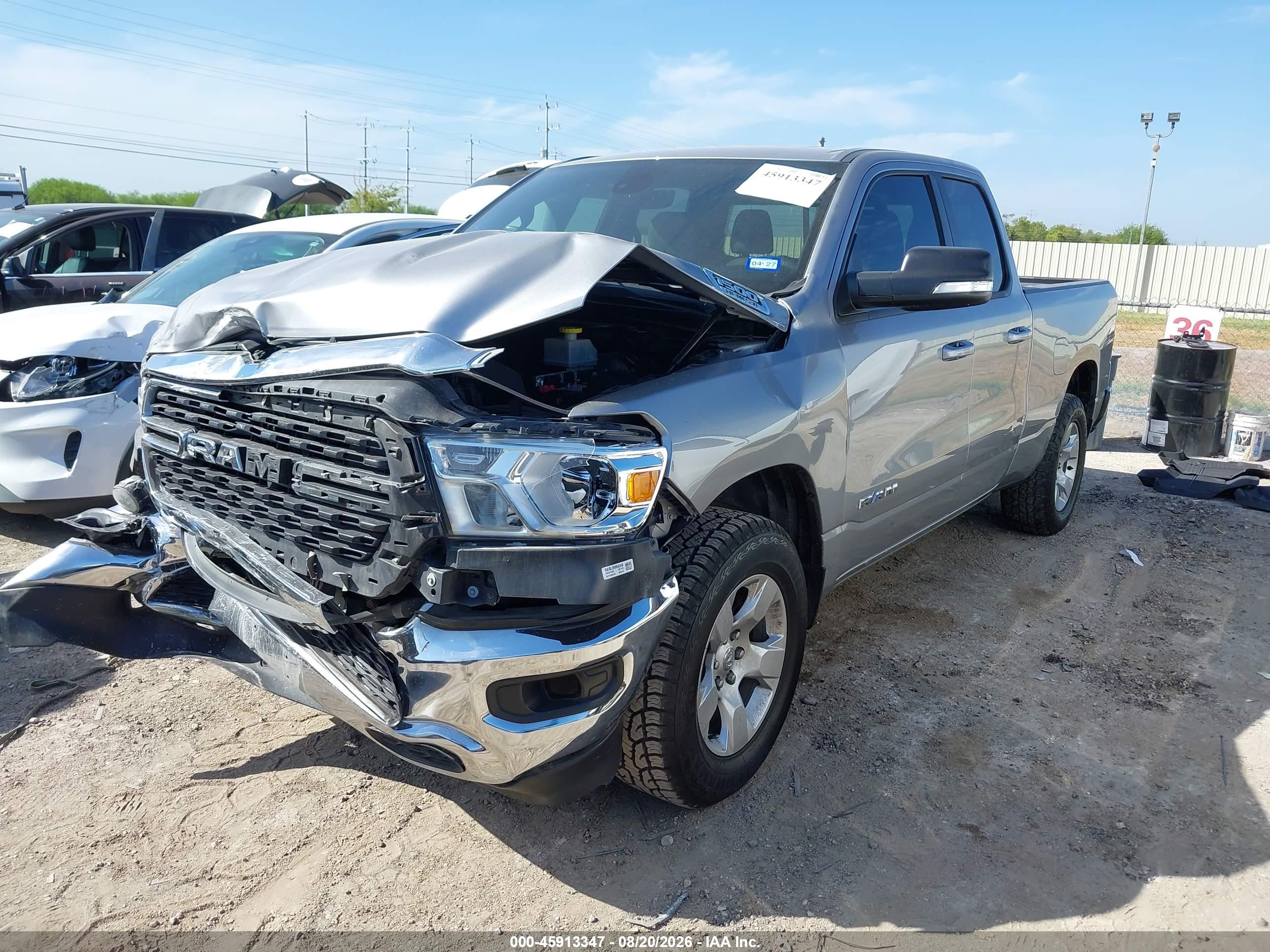 2022 RAM 1500 LONE STAR  4X2 6'4 BOX — I2