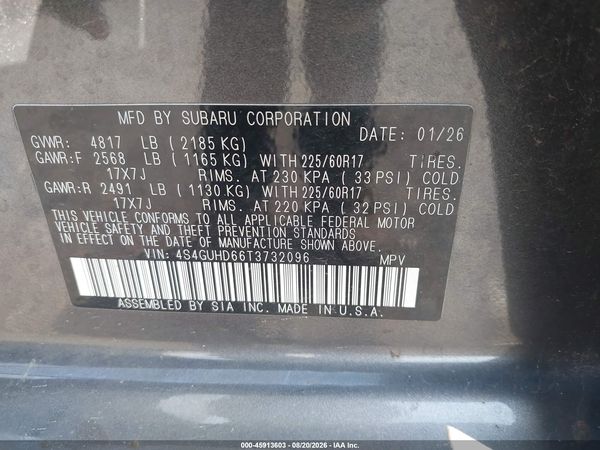 2026 SUBARU CROSSTREK PREMIUM — I9