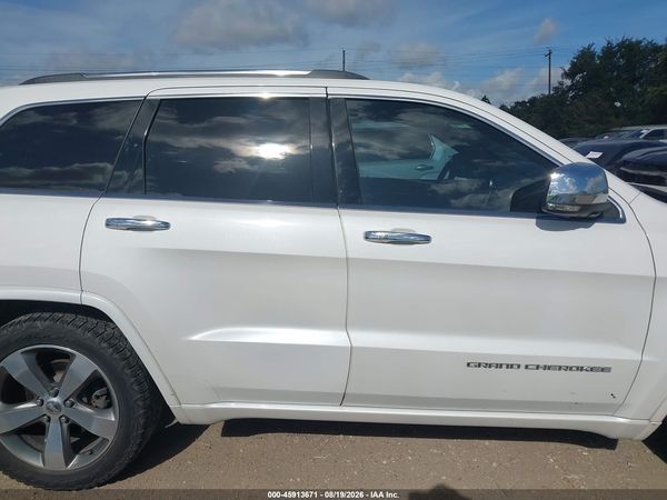 2016 JEEP GRAND CHEROKEE OVERLAND
